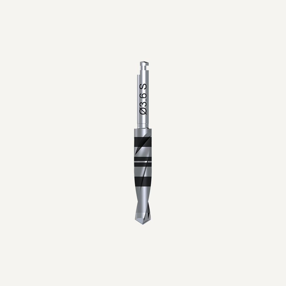 Twist Drill, Straight ∅3.6 × 7 – 17 mm