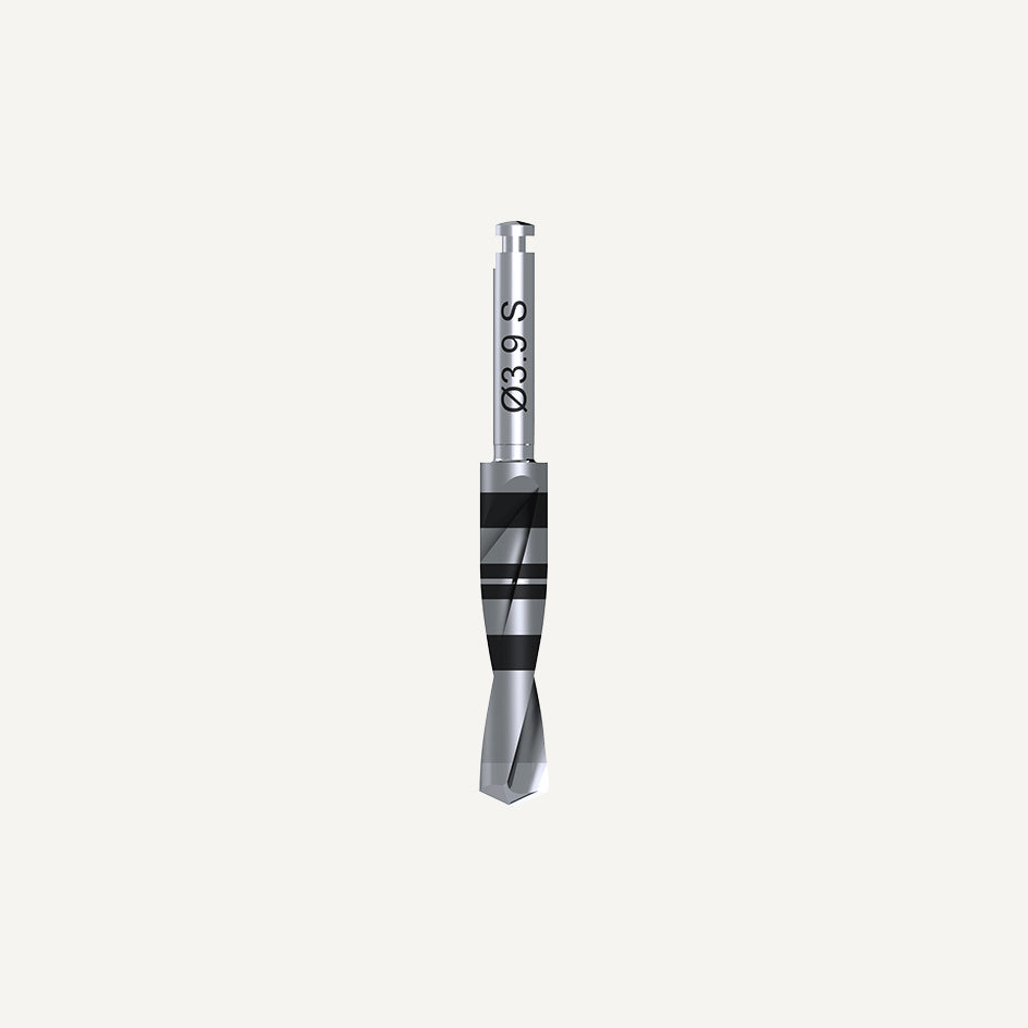 Twist Drill, Straight ∅3.9 × 7 – 17 mm