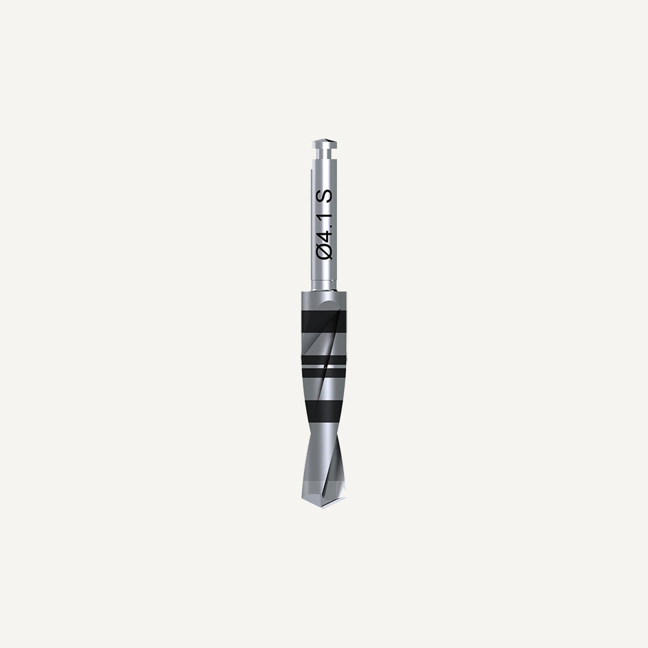 Twist Drill, Straight ∅4.1 × 7 – 17 mm